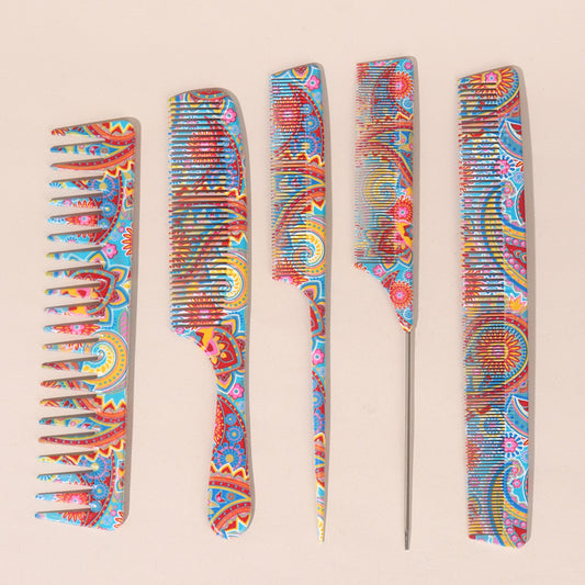 Haircut Hairdressing Styling Professional Tail Thickened Hair Brushes & Combs