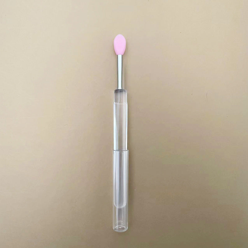 Portable Silicone Brush Small Dustproof With Makeup Brushes Accessories