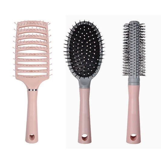 Skull Top Root Fluffy Shape Hollow Hair Brushes & Combs