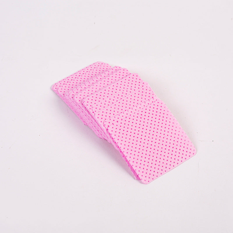 Clean Cotton Sheet Bottle Mouth Wipe False Lashes