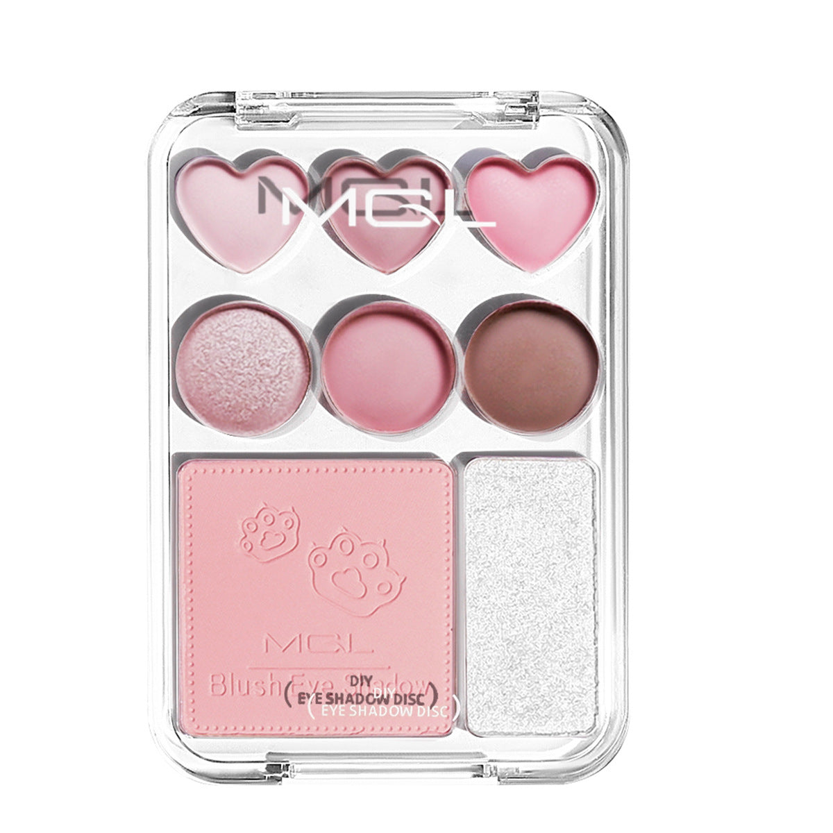 Love Shadow Plate Korean Sweet Shimmer Eyeshadow