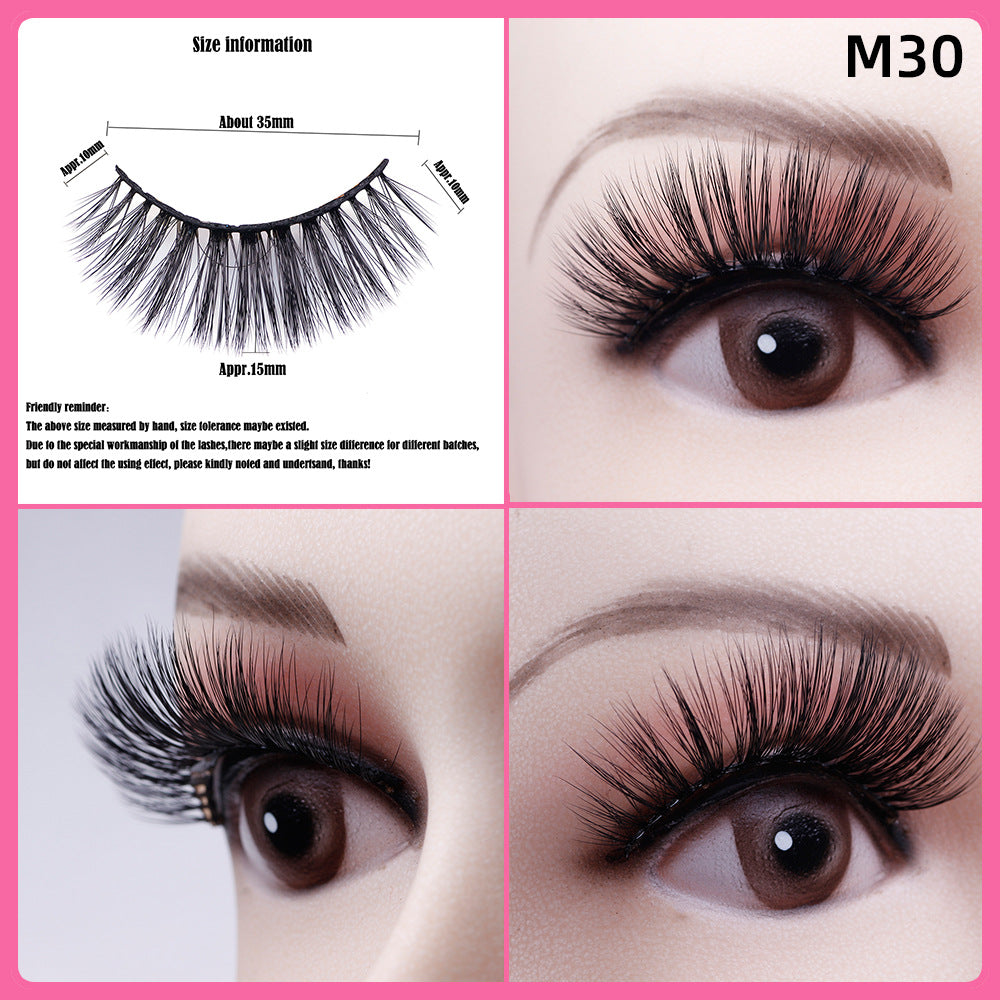 Cross High Imitation Mink Eyelashes Single False Lashes