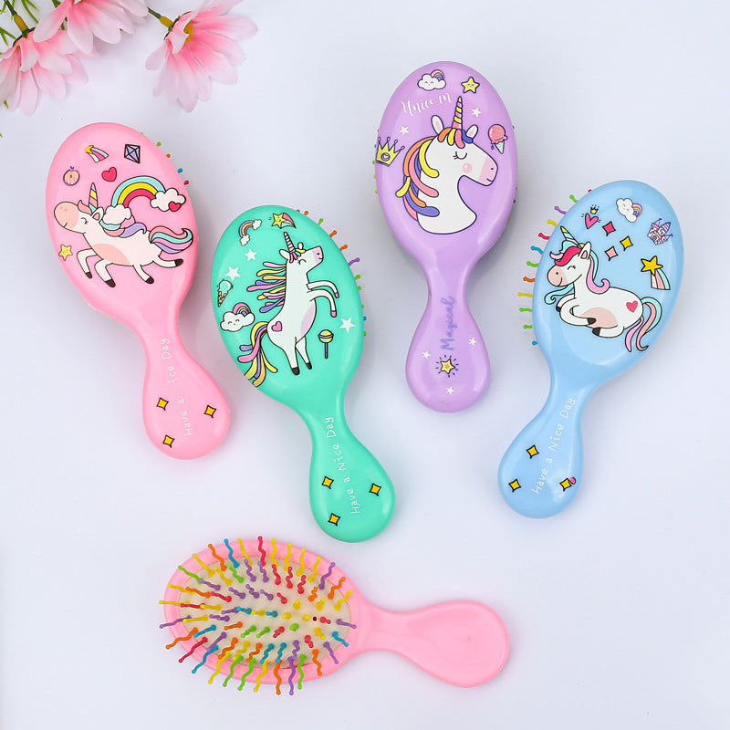 Cartoon Massage Stitch Cute Airbag Princess Hair Brushes & Combs