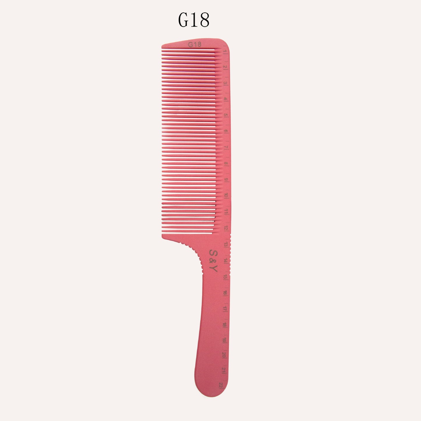 Men's Barber Scale Salon Hairdressers Dedicated Size Hair Brushes & Combs