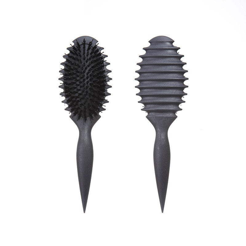 Wheat Straw Hollow Ms. Long Special Head Meridian Hair Brushes & Combs