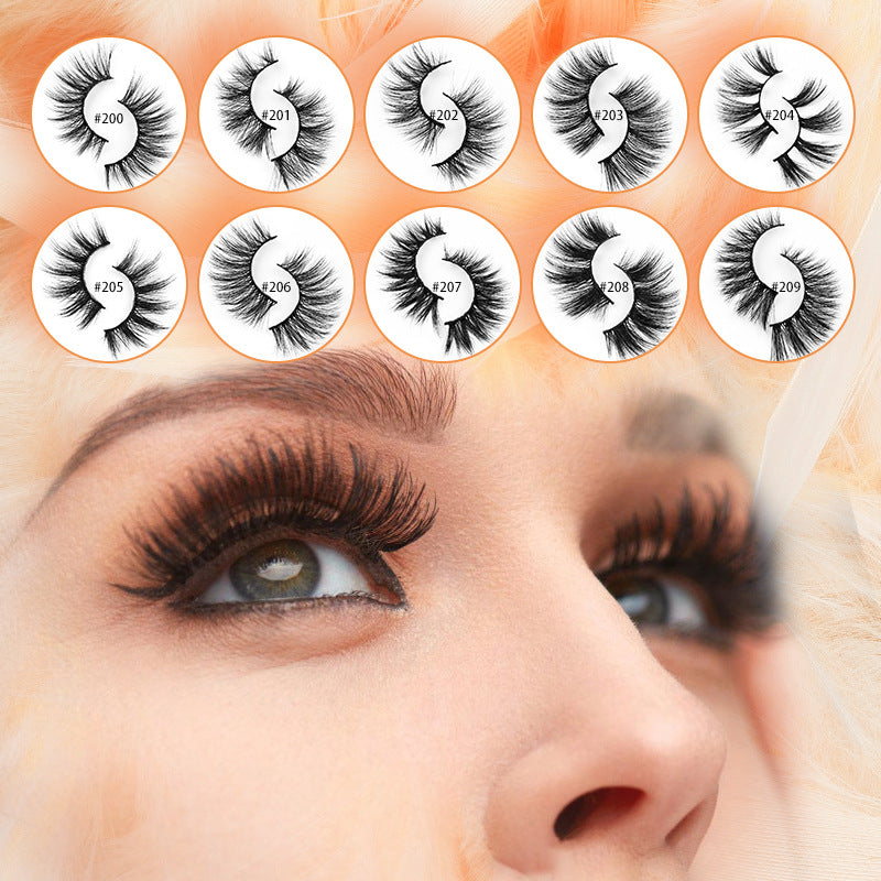 Eyelashes Natural Thick Exaggerated Package Eyelash False Lashes