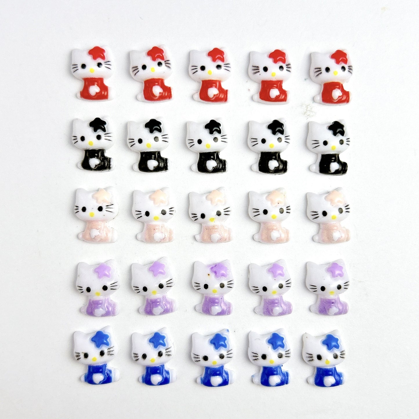 Cartoon Mini Cat Ornament Wear Manicure Nail Care Nail Art