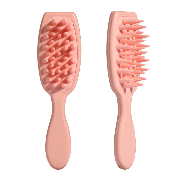 Women's Scalp Cleaning Head Scratching Massage Silicone Soft Hair Brushes & Combs