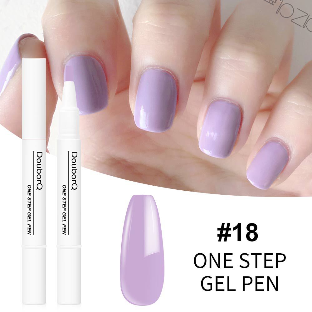 Manicure One Step Glue Pen-shaped Gel Nail Polish