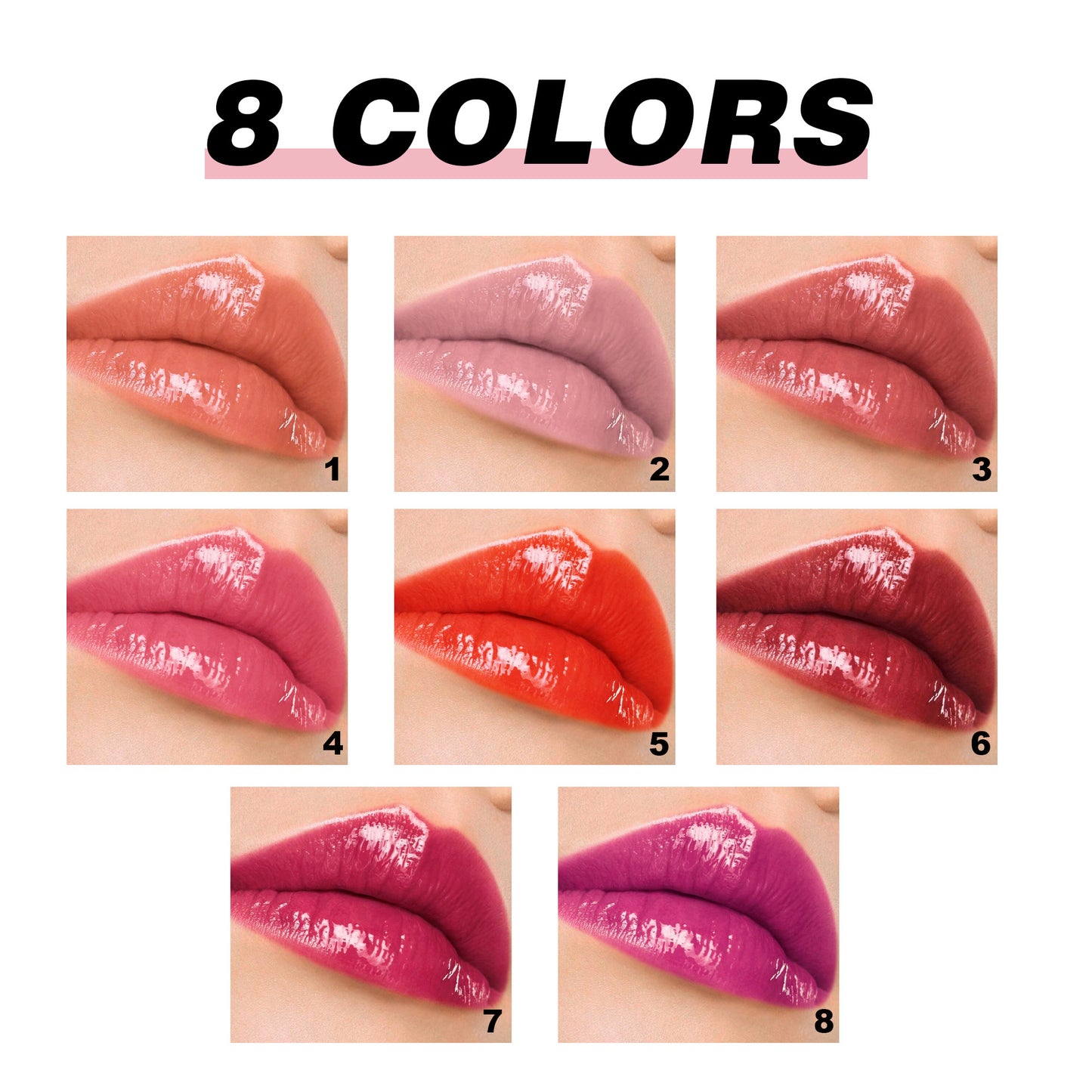 Balm Color Rendering Mirror Water Light Lipsticks