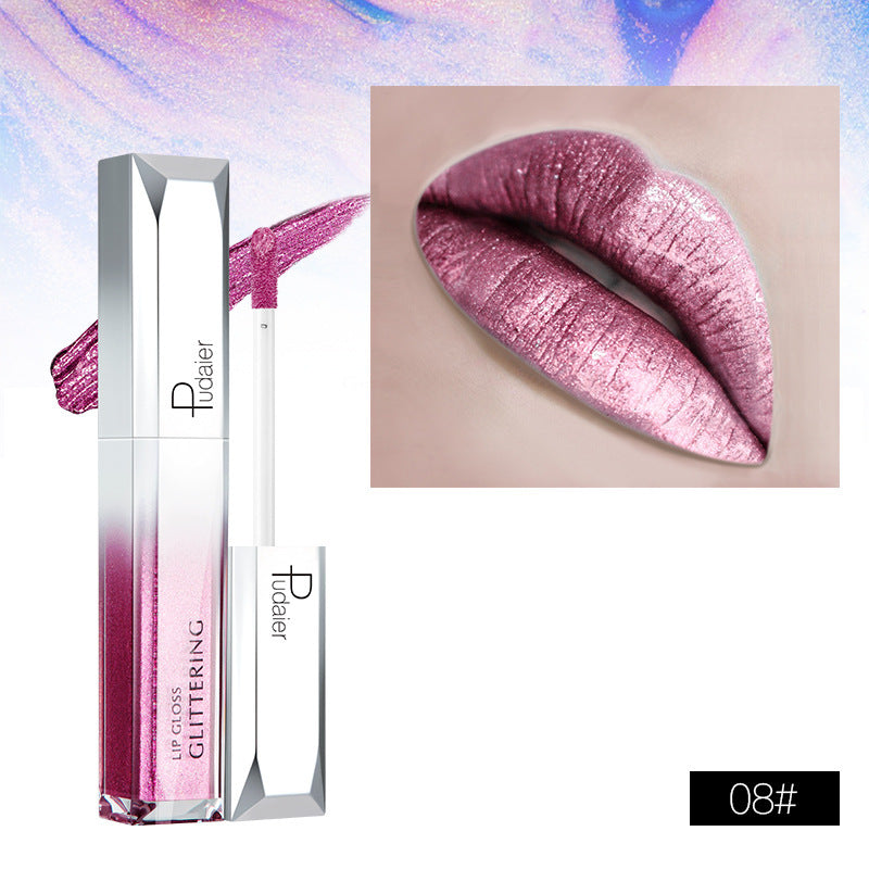 Color Paint Light Lacquer Pearlescent Thin Lipsticks