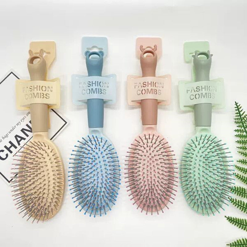 Curling Paddle Brush Handle Roller Massage Hair Brushes & Combs