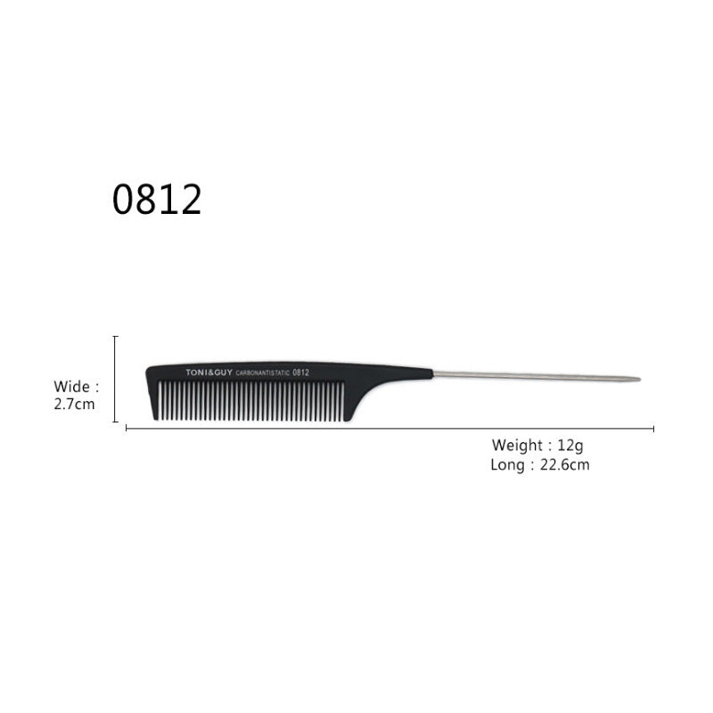 Steel Needle Black High Temperature Resistant Hair Brushes & Combs