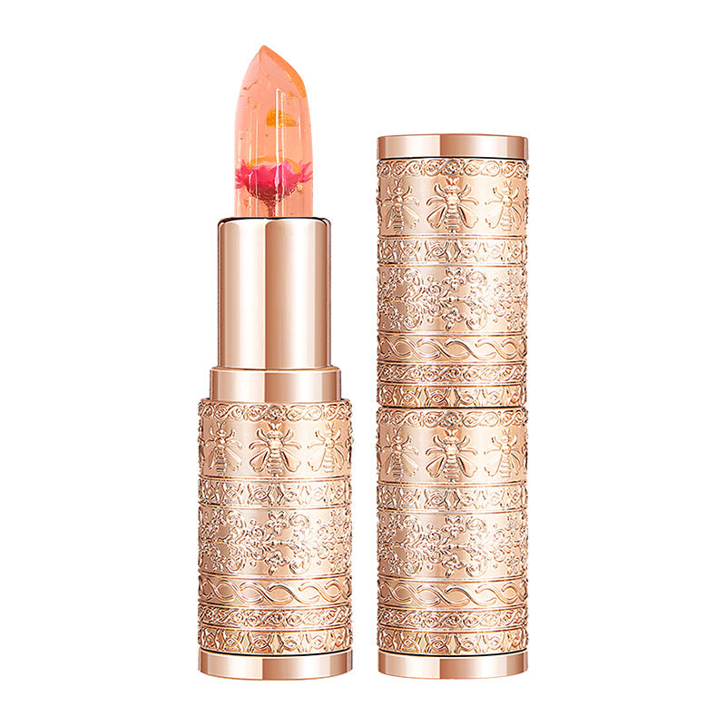 Flower Gold Foil Essence Temperature Change Lipsticks