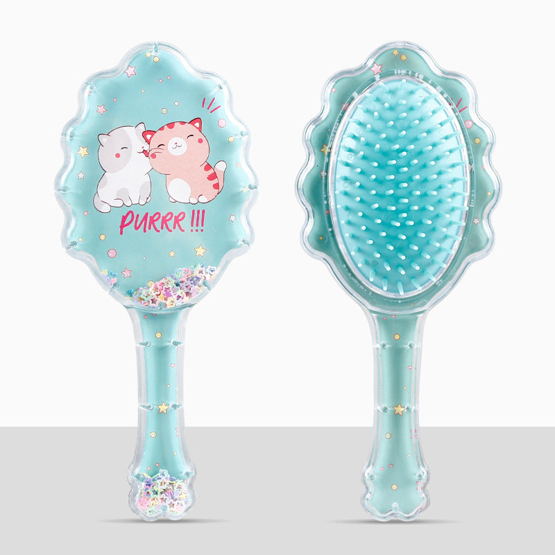 Bubble Ball Hairdressing Soft Teeth Tangle Hair Brushes & Combs