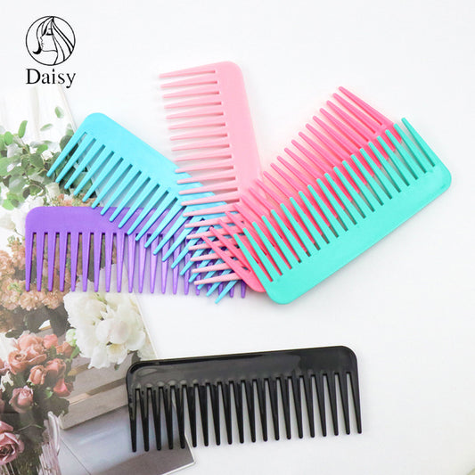 Long Tooth Household Ms. Tangle Plastic Thickened Glossy Hair Brushes & Combs