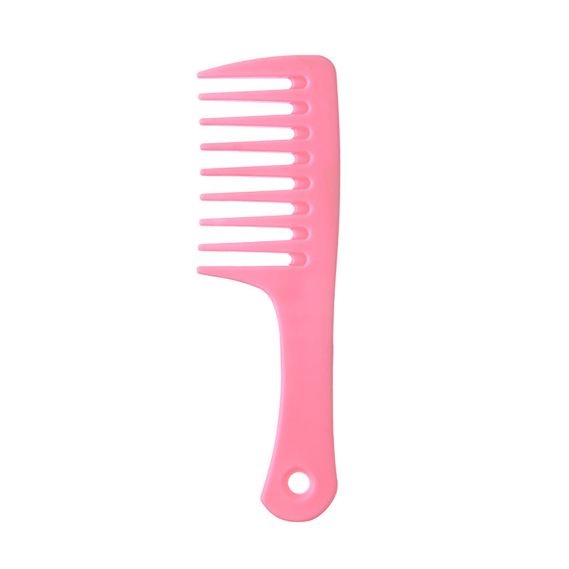 Women's Large Tooth Portable Perm Curly Massage Hair Brushes & Combs