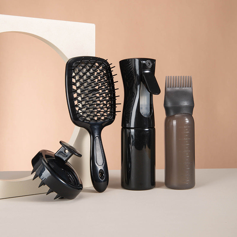 High Pressure Spray Cleaning Silicone Shampoo Hair Brushes & Combs