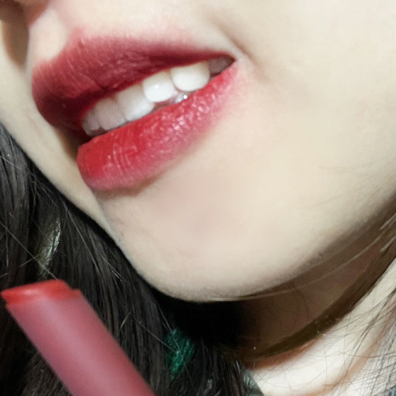 Matte Thin Tube Rabbit Limited Red Lipsticks