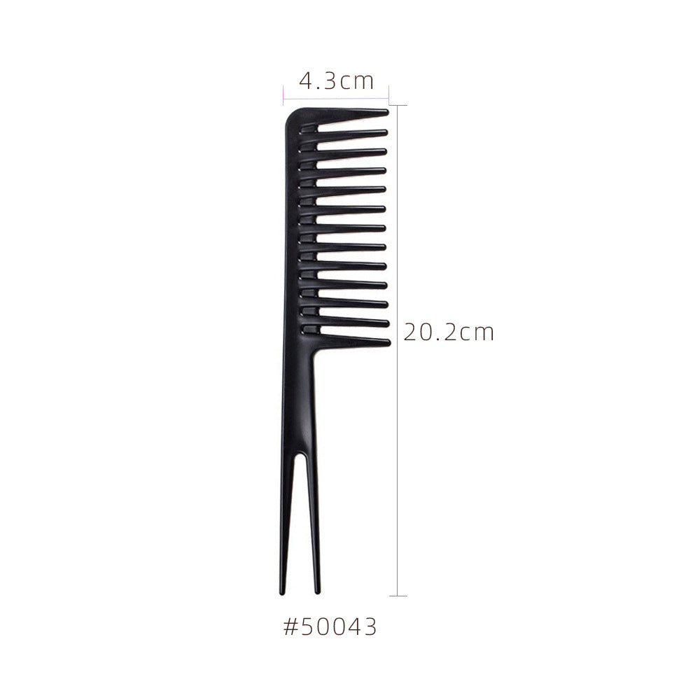 Flesh Official Black Plastic Saloon Dedicated Multifunctional Hair Brushes & Combs