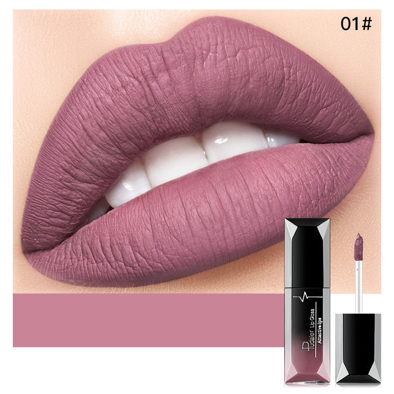 Color Matte Finish Liquid Rendering No Lipsticks