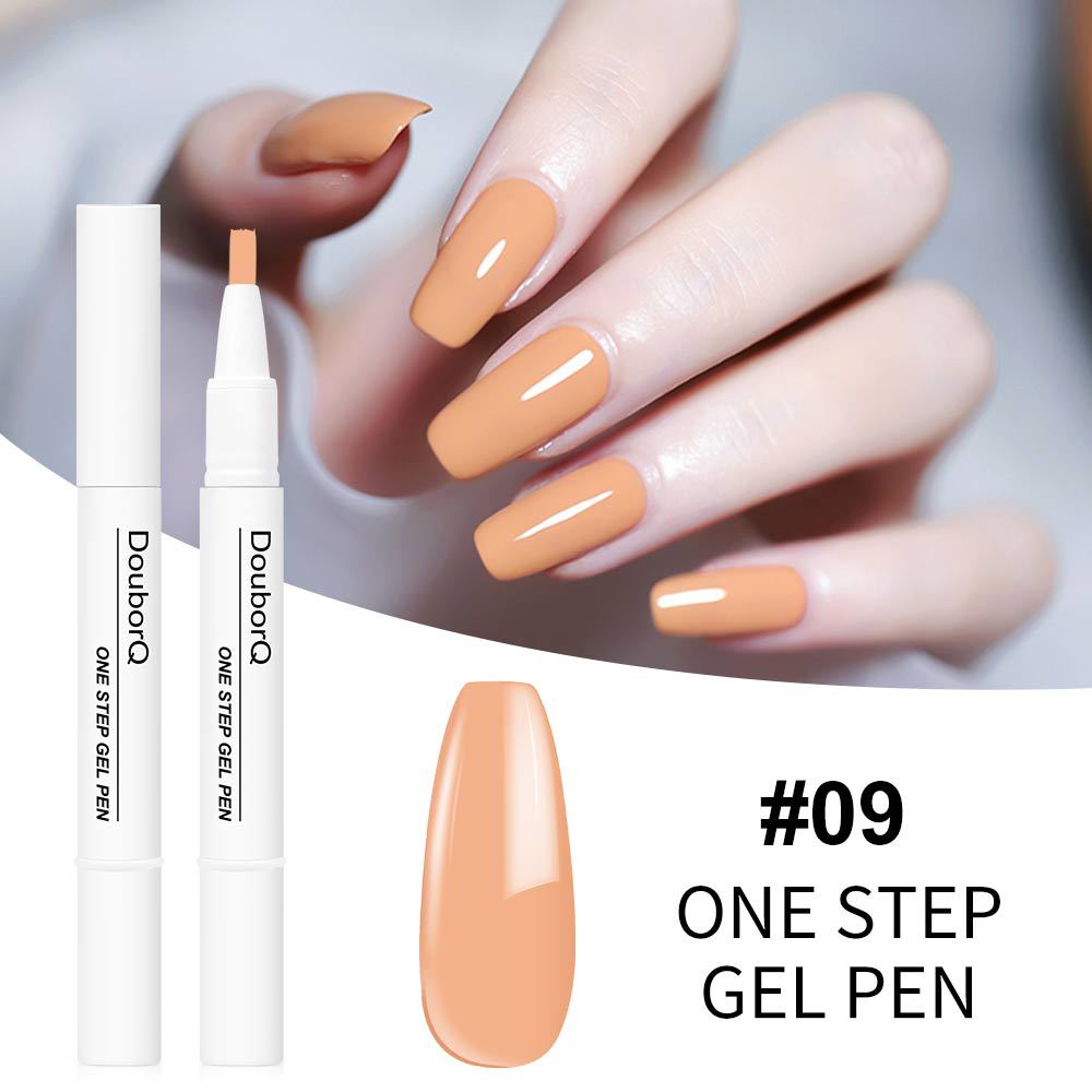 Manicure One Step Glue Pen-shaped Gel Nail Polish