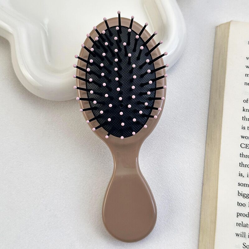 Macaron Color Air Cushion Small Portable Hair Brushes & Combs