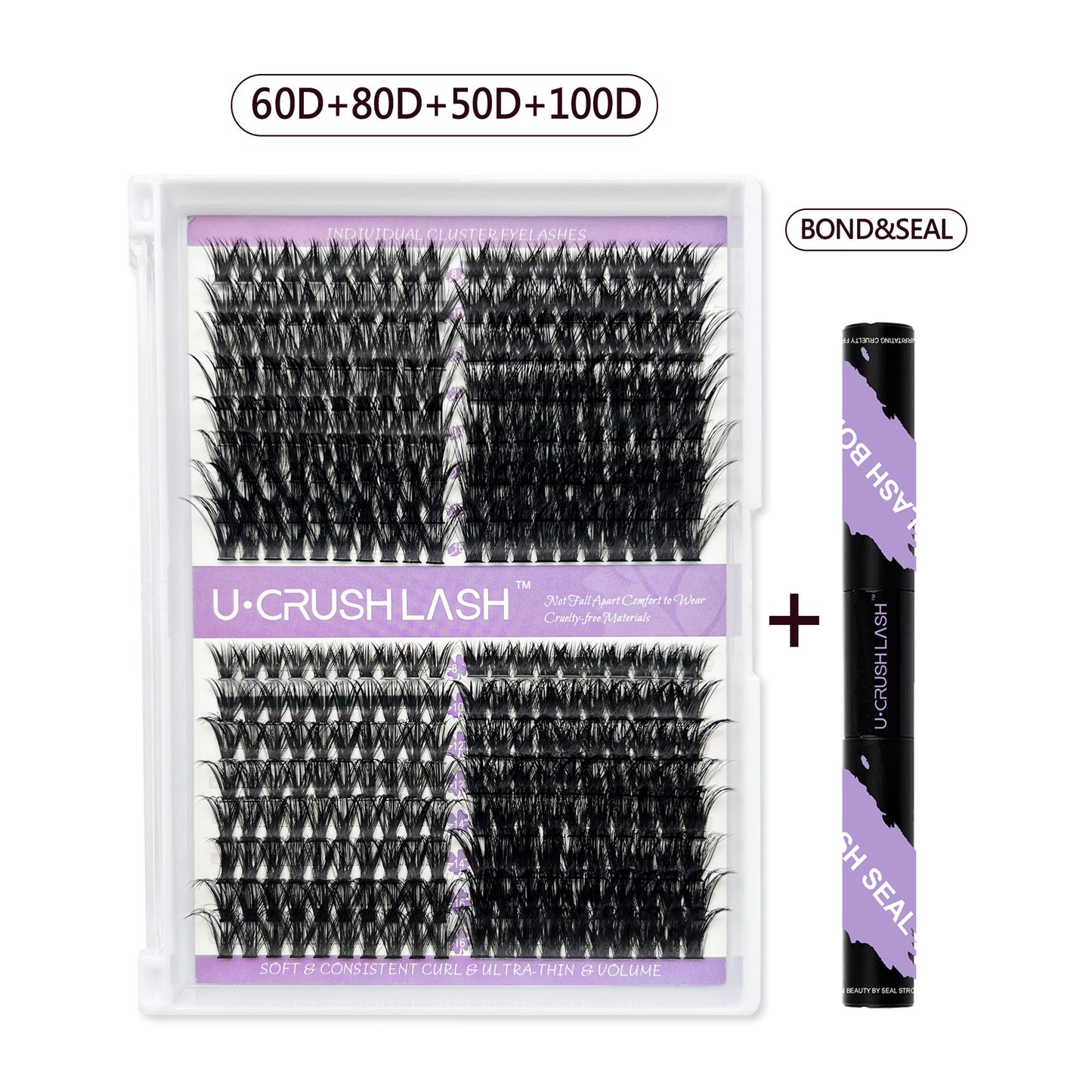 Eyelashes Row Curved Grafting Assortment Pack False Lashes