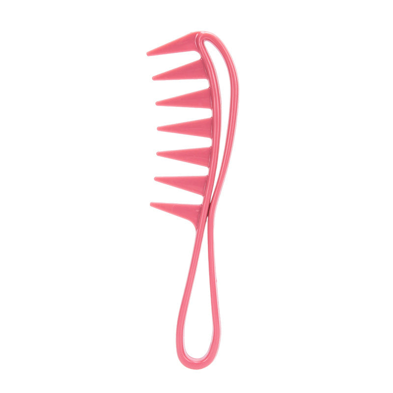 Women's & Men's Retro For Greasy Modeling Tangle Hollow Three-dimensional Handle Large Hair Brushes & Combs