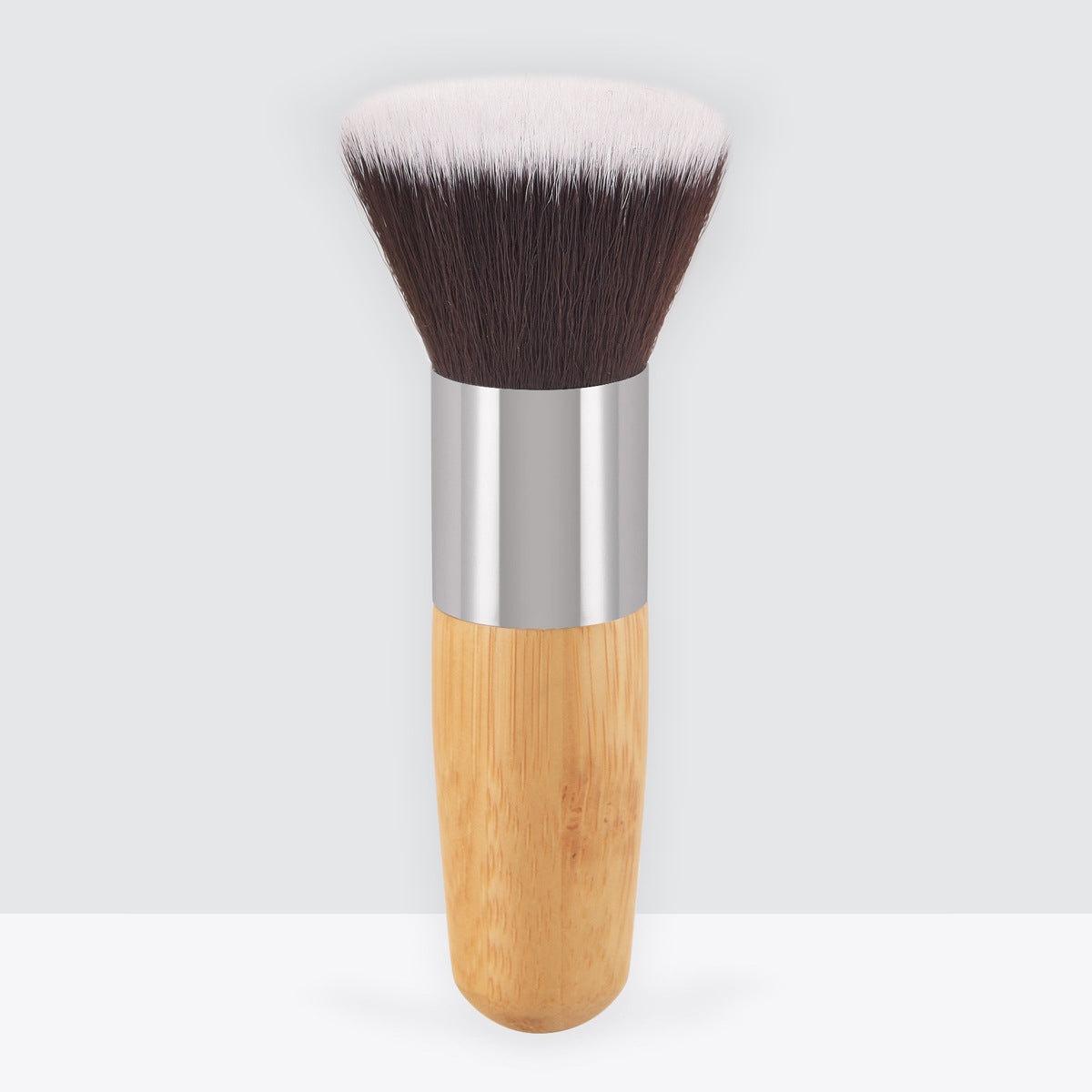 Handle Flat Top Brush Round Head Makeup Brushes Accessories