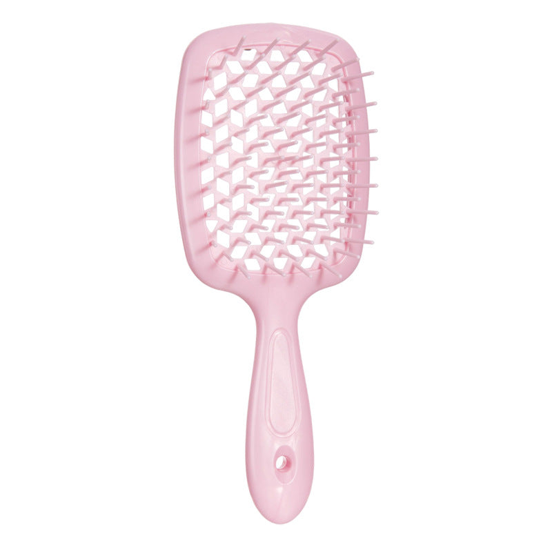 Pearlescent Fluffy Shape Massage Tangle Wet Hair Brushes & Combs