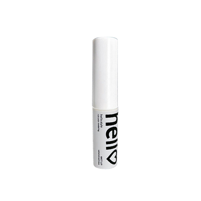 Women's Light Matte Fake Plain Look White Lipsticks