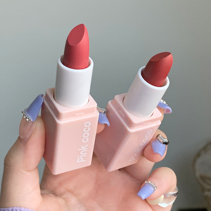 Milk Cream Veet Mist Cute Heart Lipsticks