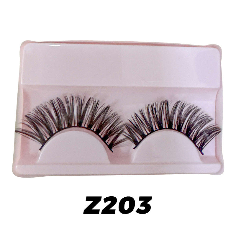 Stable Pair Of Thick Curl Natural False Lashes