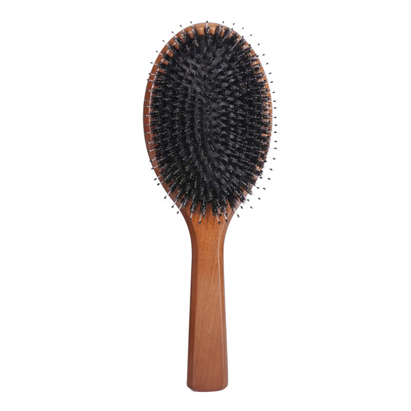 Cherry Wood Color Large Board High Hair Brushes & Combs