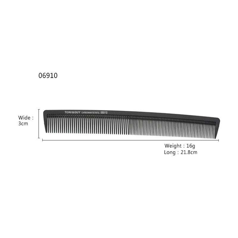 Steel Needle Black High Temperature Resistant Hair Brushes & Combs