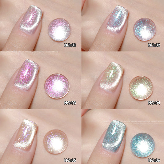 Fireworks Cat's Gel Flashing Aura Essence Cat Nail Polish