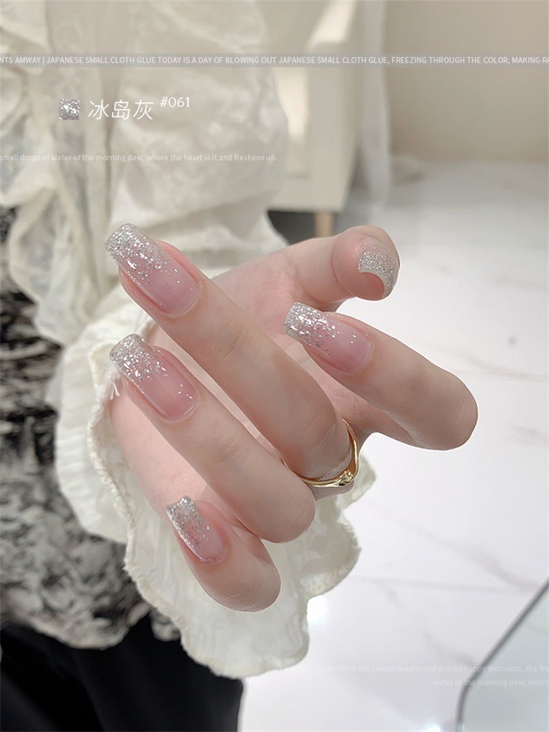 Popular Milky White Nude Color Cherry Nail Polish