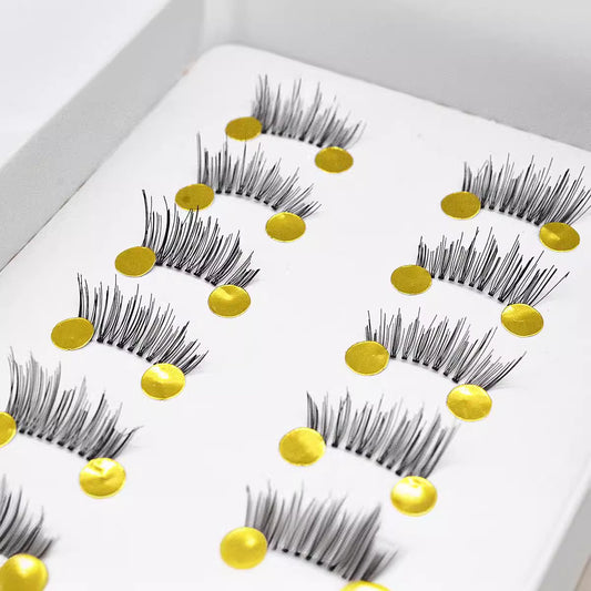 Lengthened Nude Eyelash Segment Grafting Practice False Lashes