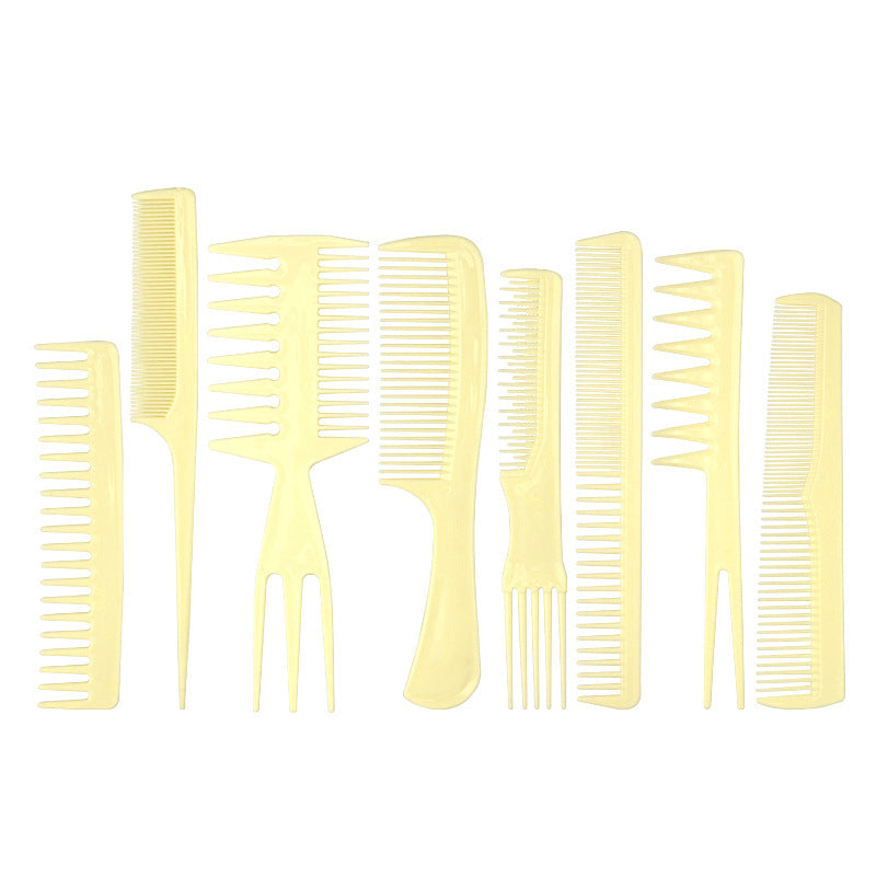 Hairdressing Pcs Plastic Hairbrush Salon Barber Hair Brushes & Combs