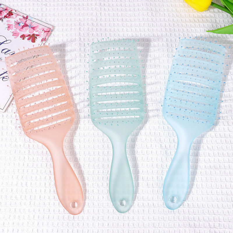 Candy Series Wet Dry Air Fluffy Hollow Hair Brushes & Combs