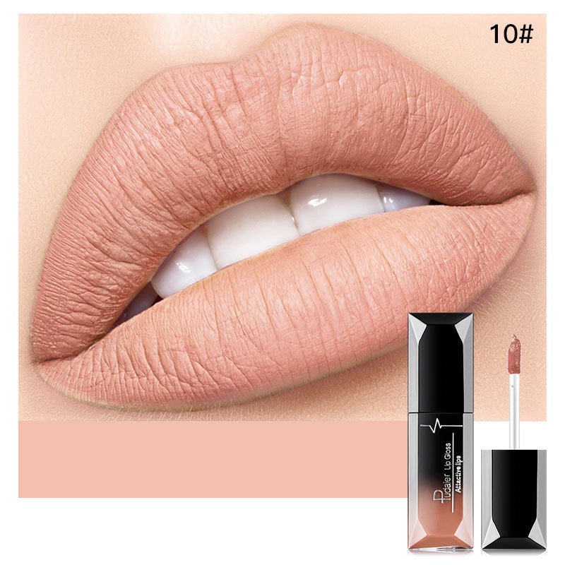 Color Matte Finish Liquid Rendering No Lipsticks