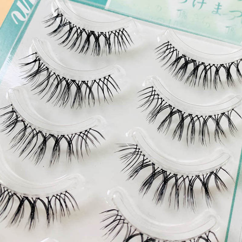 Of Polished Soft Eyelashes Natural Cross False Lashes