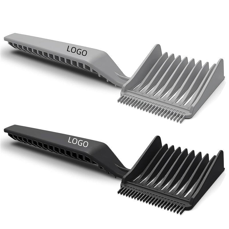 Men's Hairdressing Trim Gradient Oil Head Caliper Positioning Hair Brushes & Combs