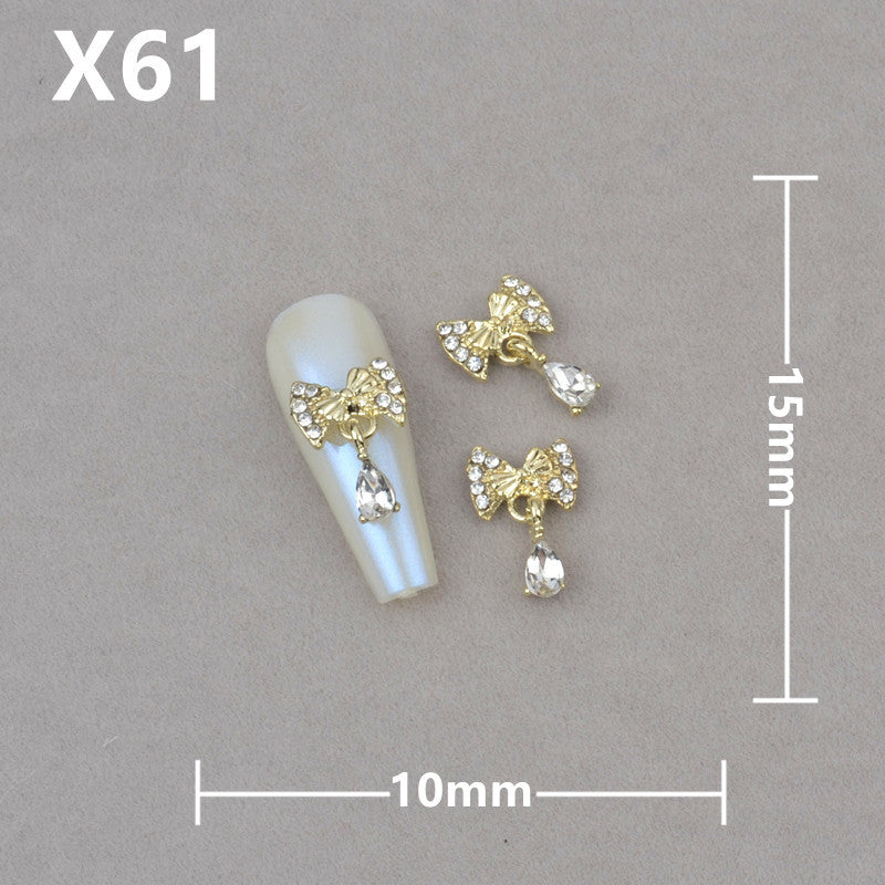 Five-pointed Star Bamboo Pearl Four Stars Nail Care Nail Art