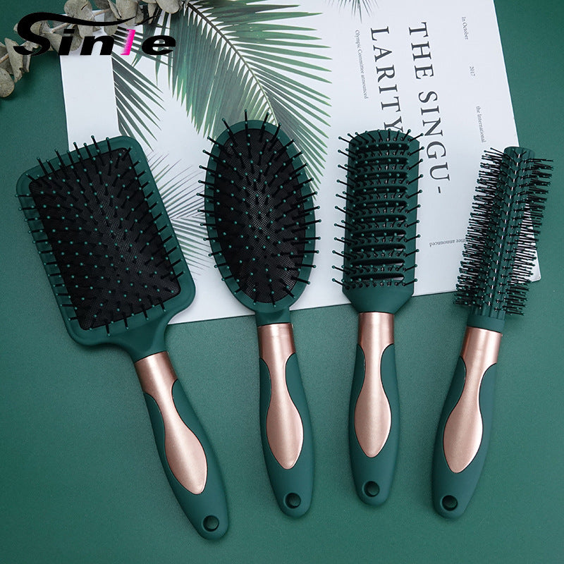 Plastic For Massage Airbag Curly Hairdressing Hair Brushes & Combs