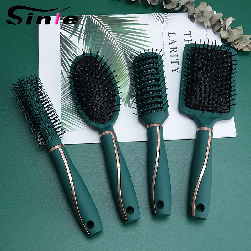 Plastic For Massage Airbag Curly Hairdressing Hair Brushes & Combs