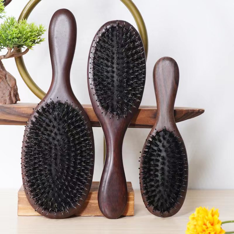 Blackwood Bristle Straight Airbag Hairdressing Massage Hair Brushes & Combs