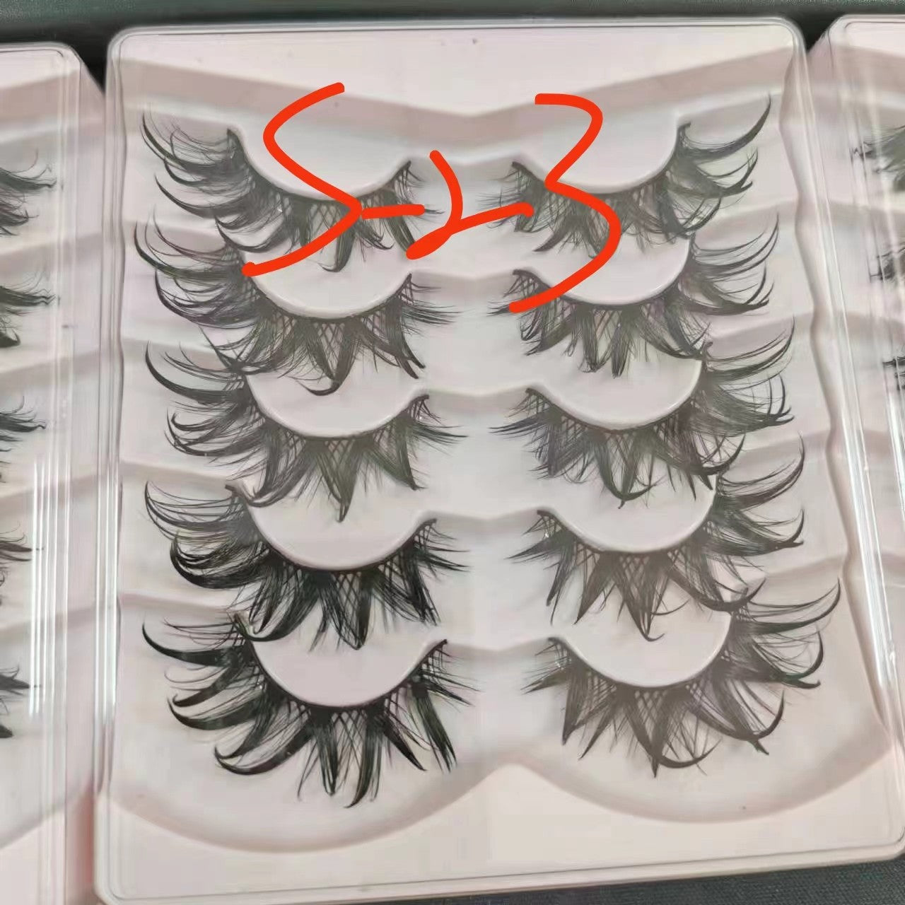 Attractive Wet Eyelashes Mink Style Thick False Lashes