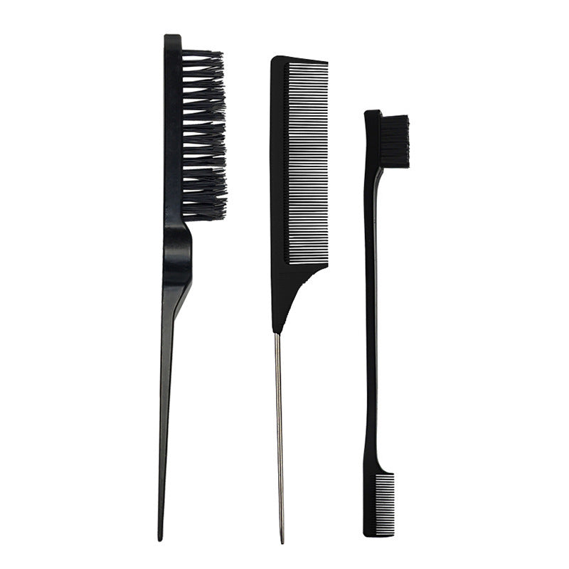 Double Head Eyebrow Brush Steel Needle Tail Hair Brushes & Combs